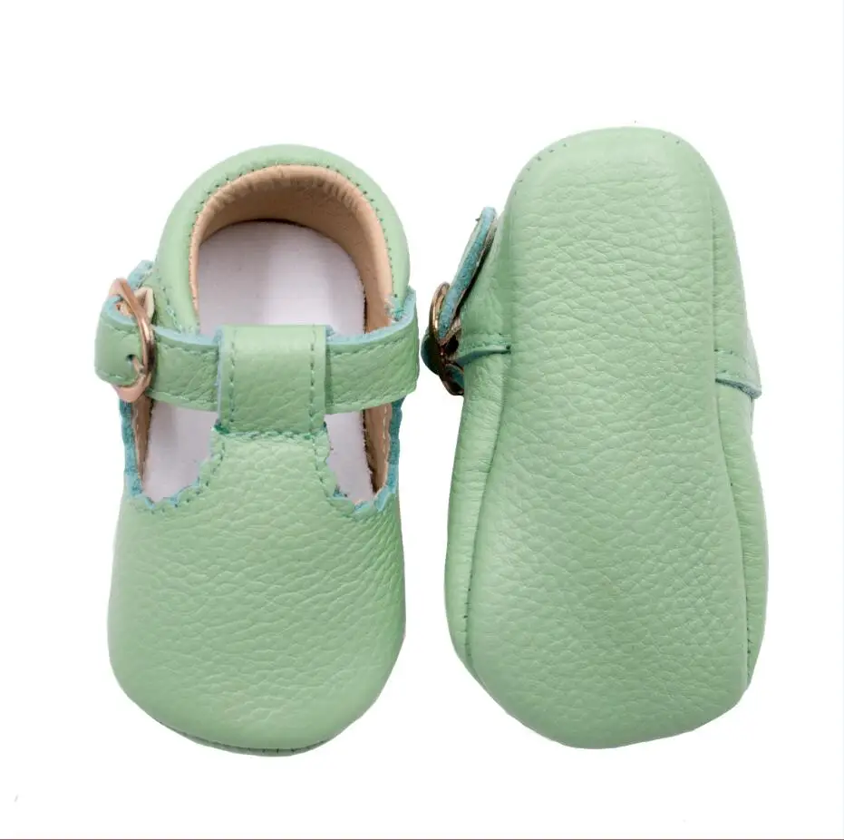 light green Новинка года; детская обувь с леопардовым принтом из натуральной кожи; обувь с мягкой подошвой для мальчиков и девочек; летние детские мокасины - Цвет: light green