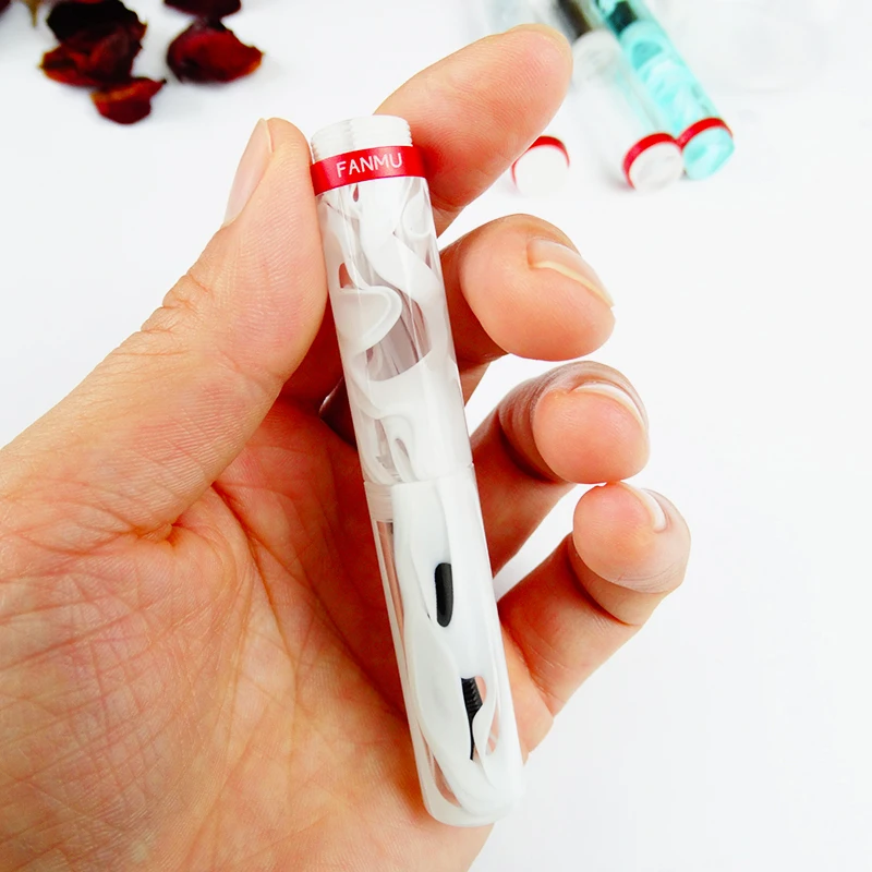 Wancai FUNMU мини перьевая ручка прозрачный карман-Размеры путешествия короткие Pen F