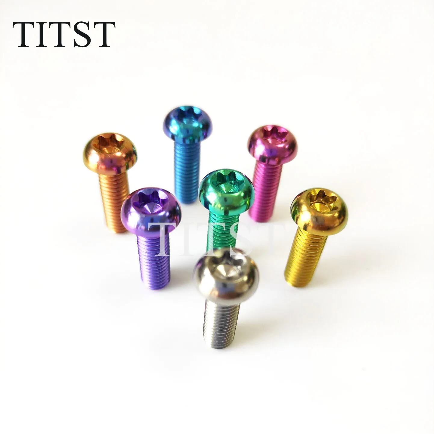Титановые болты TITST ISO 7380 torx с круглой головкой M6 * 15/20/25/30/35/40 мм (один лот = 2