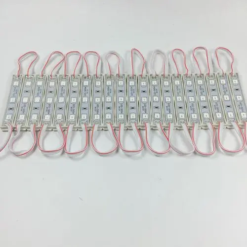 

20 pcs of LED module 3 LED waterproof advertising design LED module white super bright lighting