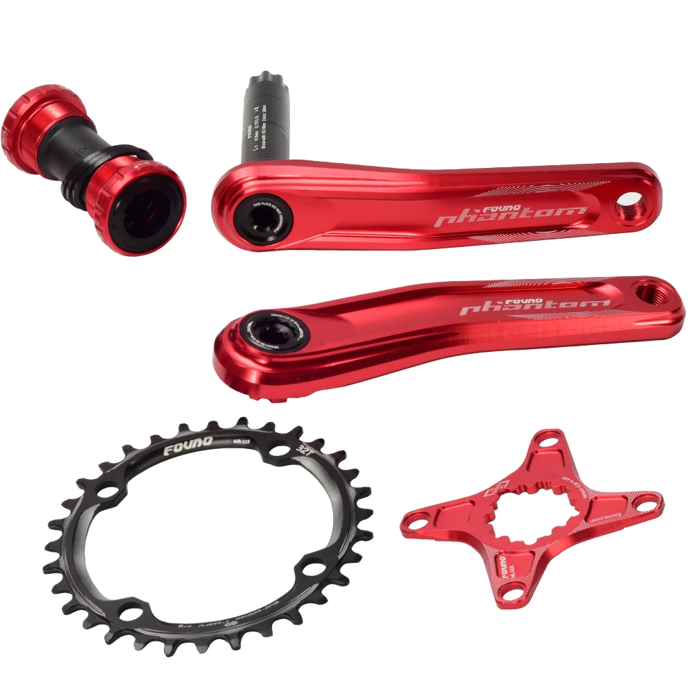 

Mountain Bike Full CNC Crankset GXP to 104 BCD Crank Arm 170/175mm Bottom Bracket 68-73/83mm for Shimano, SRAM