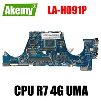 la h091p for lenovo ideapad c340 14api flex 14api laptop motherboard with cpu r7 4g uma fru 5b20s41874 ddr4 100 fully tested