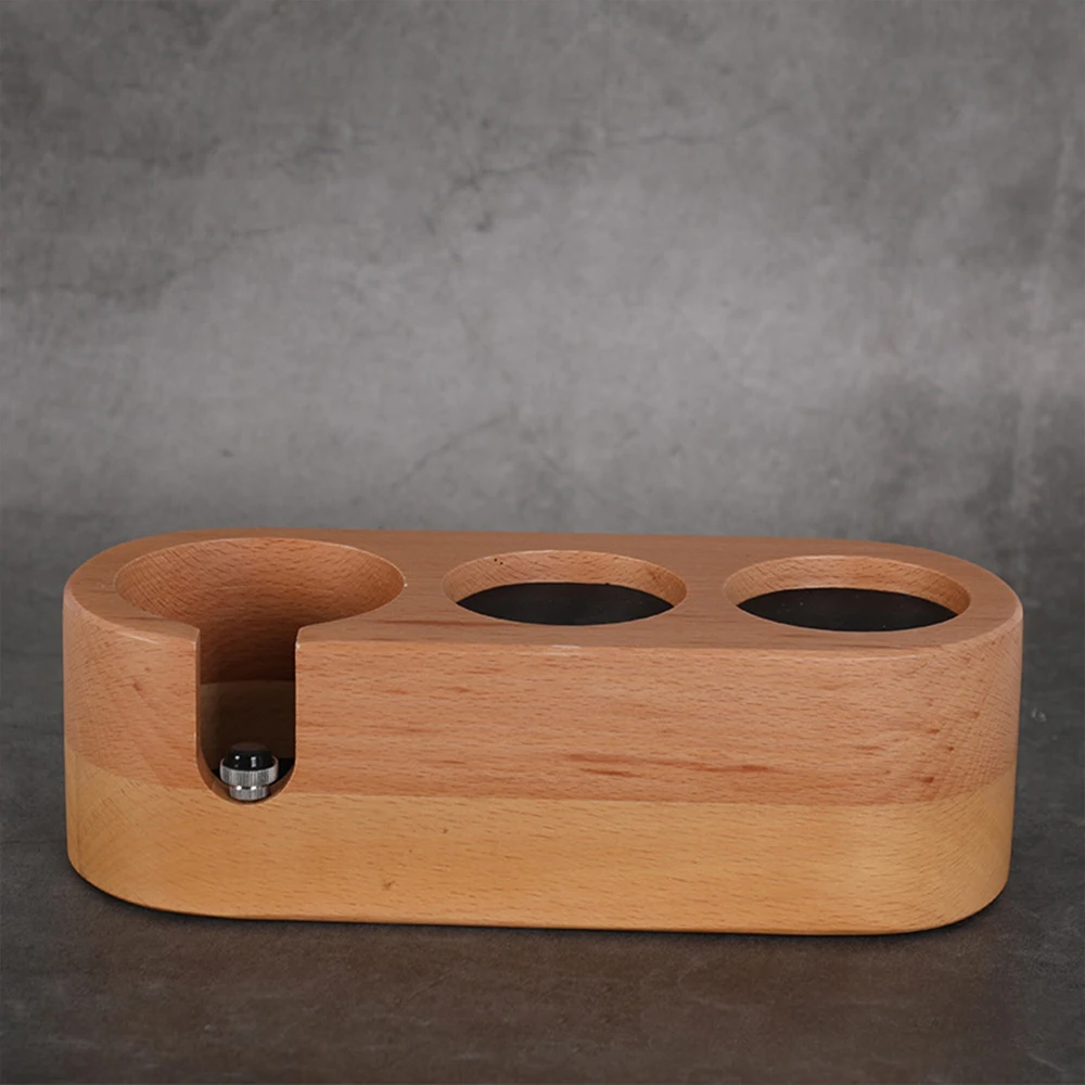 Держатель для ручного дергания кофе из дерева 51/54/58 мм для бариста, аксессуары для латте-арта и ручки.