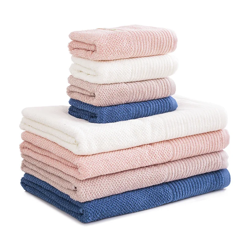 

2.3s Quick dry Soft Absorbent Home Daily All Cotton Pure Cotton Bath Towel Xinjiang Long-Staple Cotton Face Washing Towel