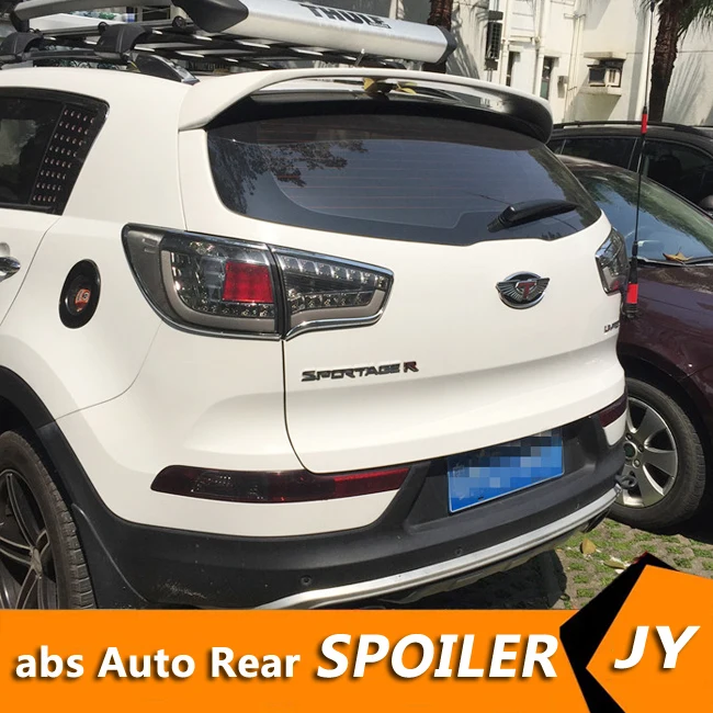 Для KIA Sportage спойлер 2016 2018 R yckSPOILER Высокое качество ABS Материал заднее крыло
