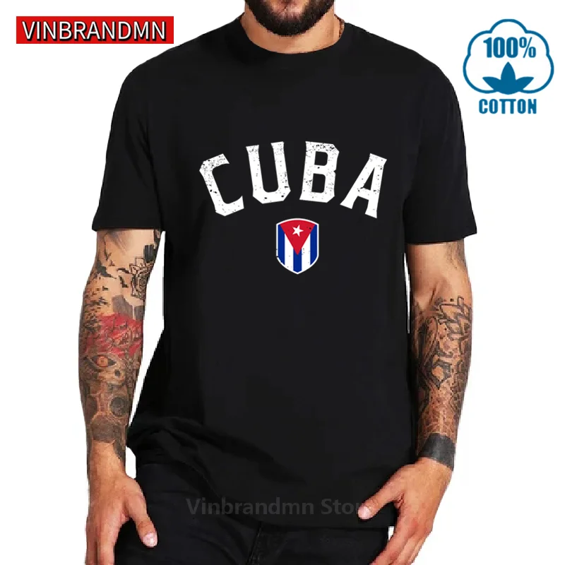 Новинка 2020 самые дешевые модные мужские футболки с изображением кубинского
