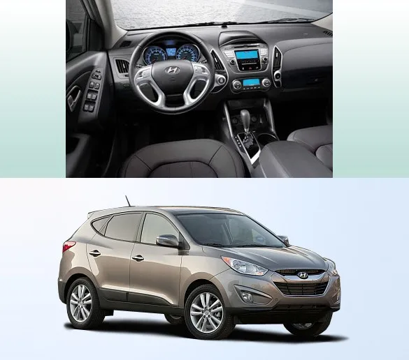 Автомобильная облицовка 2 Din панель звука комплект приборной панели для Hyundai IX35