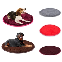 comfortable dog bed sofa dog cat pet fleece cushion for dogs cats washable nest cat teddy puppy kennel round pillow pet house