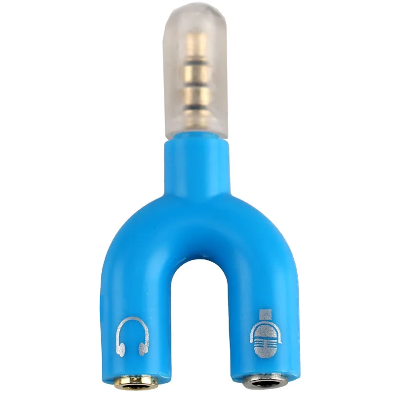 Разъём для передачи звука с разъемом типа Папа два мобильный телефон y образный