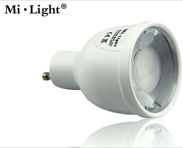 Приглушаемая Беспроводная лампа Mi light 2 4G умная Светодиодная GU10 E14 E27 4 Вт 5 6 9 RGBW RGBWW