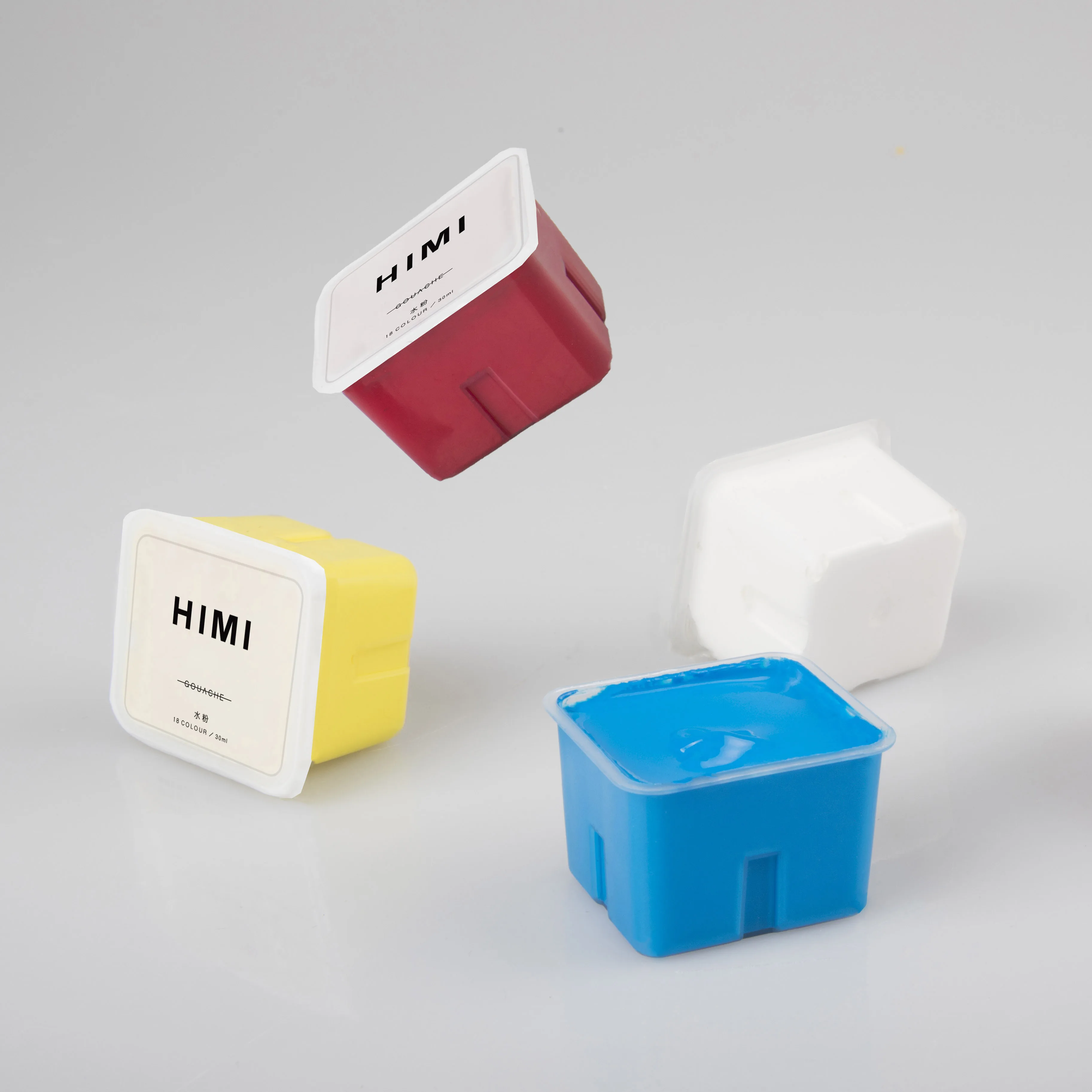 MIYA HIMI гуашь Акварельная краска (30 мл/уп.) Уникальный дизайн чашки желе нетоксичный
