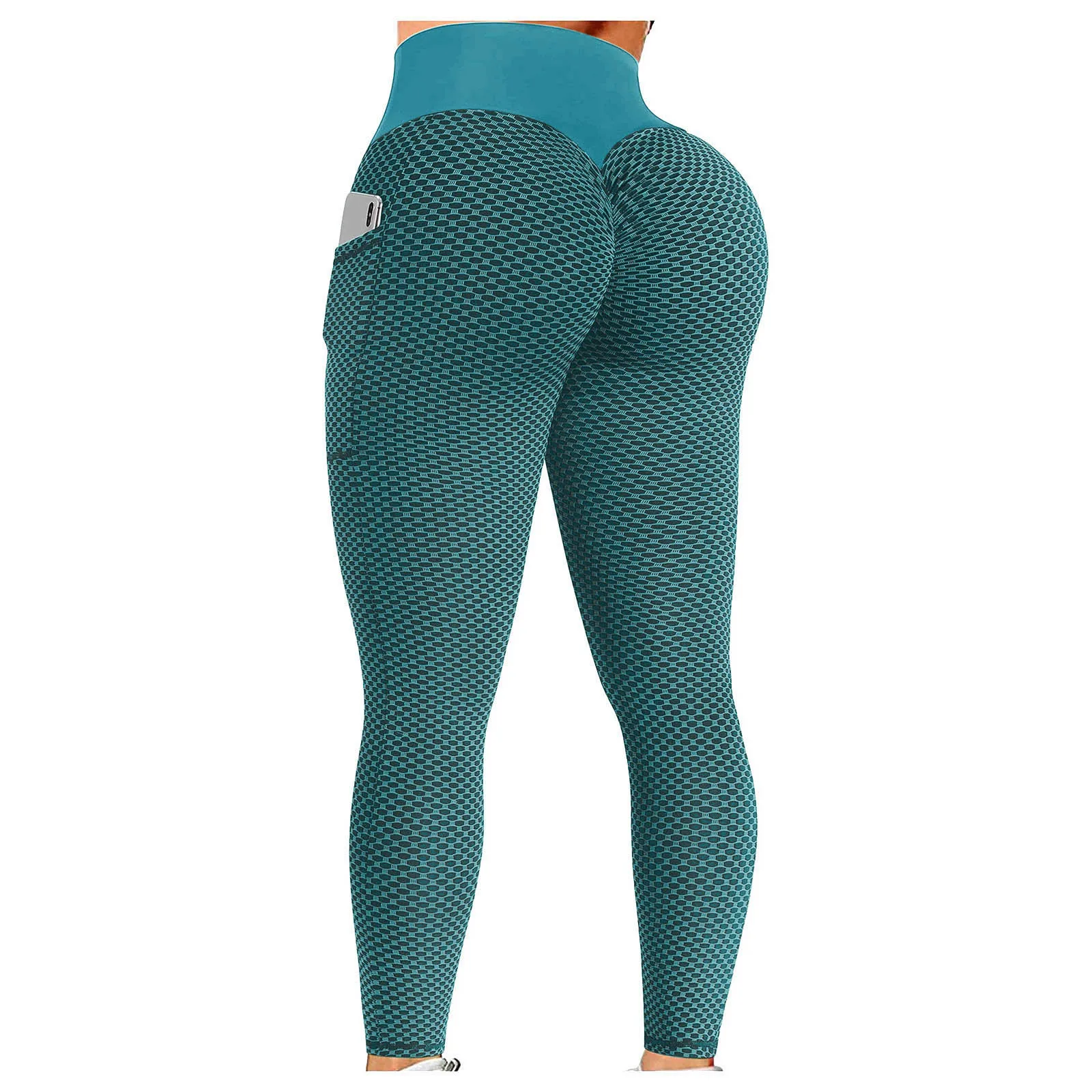 

Women Workout Out Pocket Leggings Fitness Sports Running Yoga Athletic Pants Good Softness and Stretchy High Quality Leggings