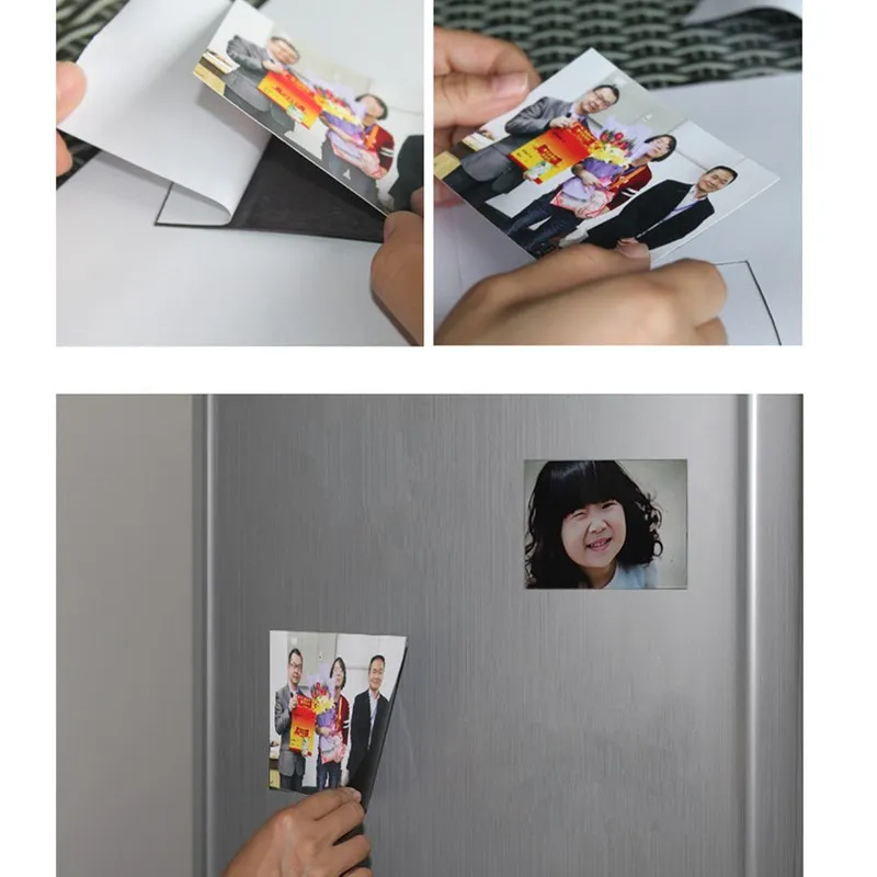 Самоклеящаяся Гибкая Магнитная пластина для холодильника 3 шт./лот A4