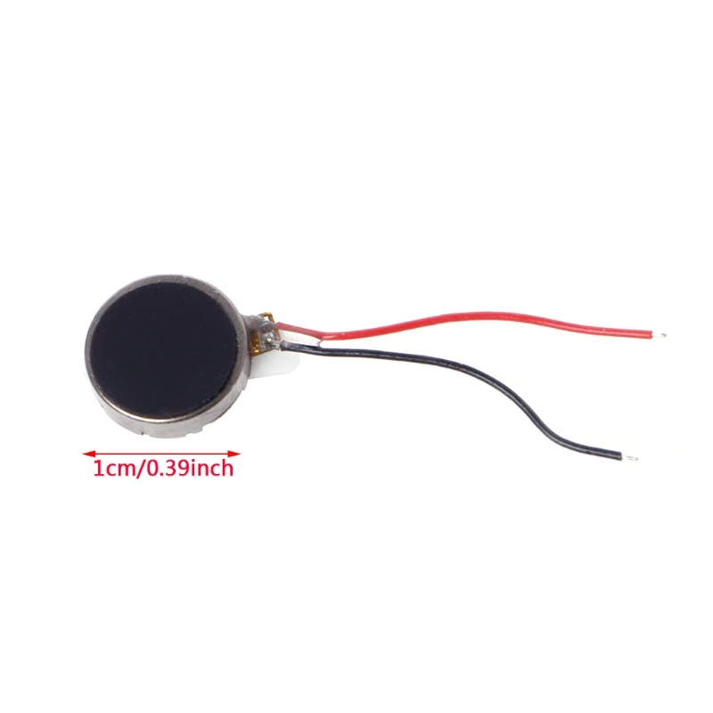 10x DC 3V 70mA 12000±2500RPM Phone Coin Flat Vibrating Vibration Motor Y98E | Обустройство дома