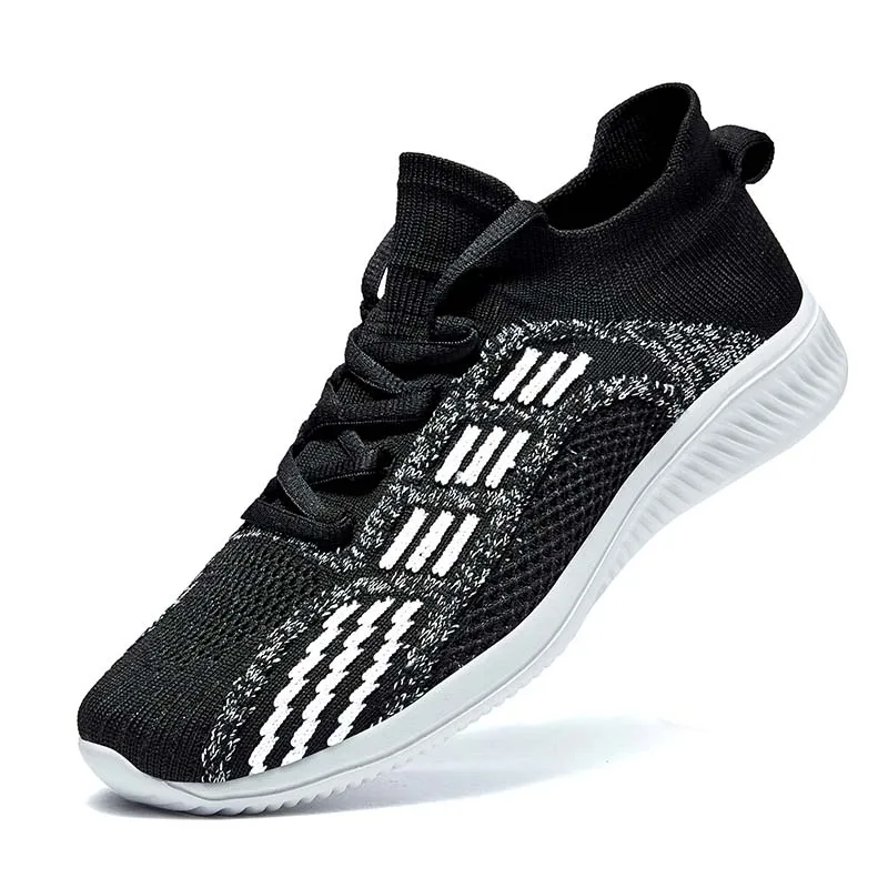 Мужские беговые кроссовки дышащие для бега на открытом воздухе летающие мужчин и