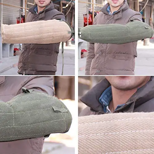 Укус собаки с двойными рукавами Слои щенок маленьких собак Обучение для Пособия