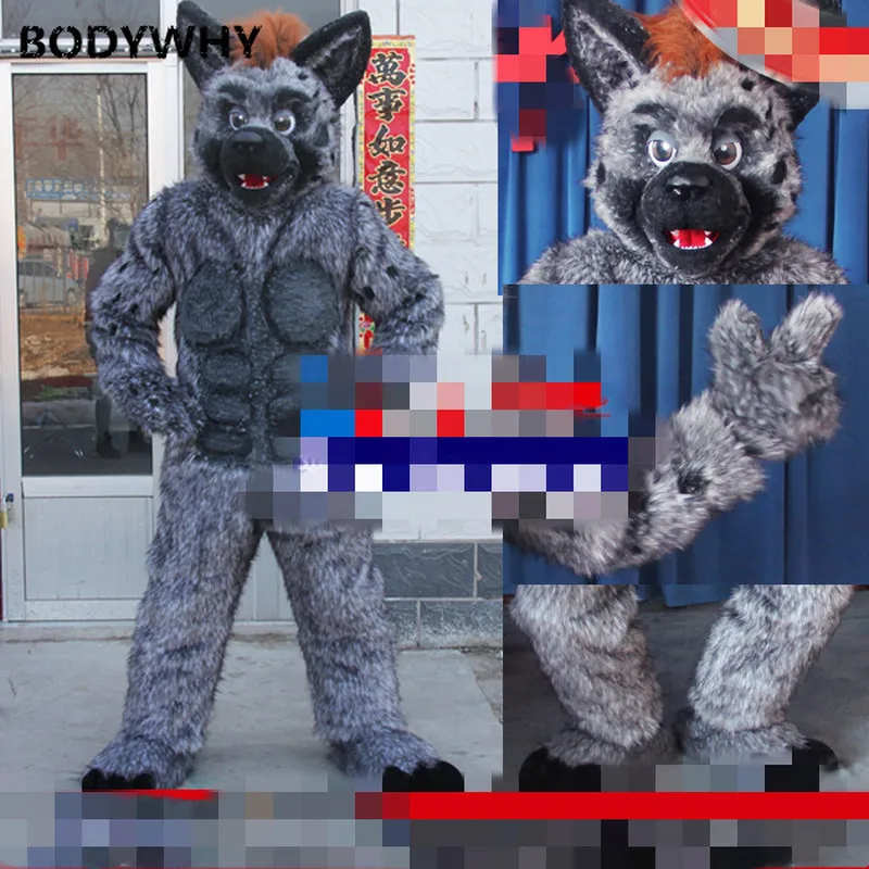 2020 Orc Muscle Doll лиса собака высокое качество Пасхальный костюм талисмана ручной