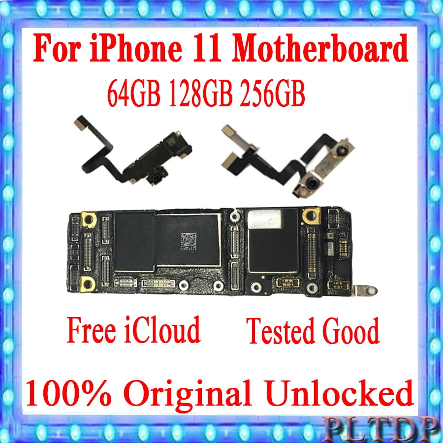 

Разблокированная iCloud для iPhone 11 материнская плата с/без лица ID оригинальная логическая плата для iPhone 11 материнская плата бесплатная icloud плас...