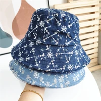 unisex summer foldable bucket hat women outdoor sunscreen cotton fishing hunting cap men bob chapeau sun hats