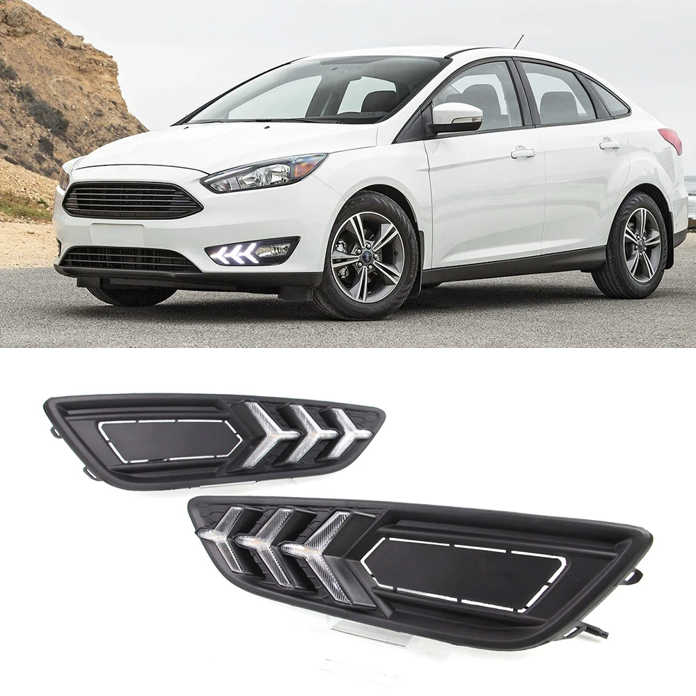 Автомобильный мигающий 1 пара для Ford Focus 4 2015 2016 2017 2018 светодиодный сигнал поворота