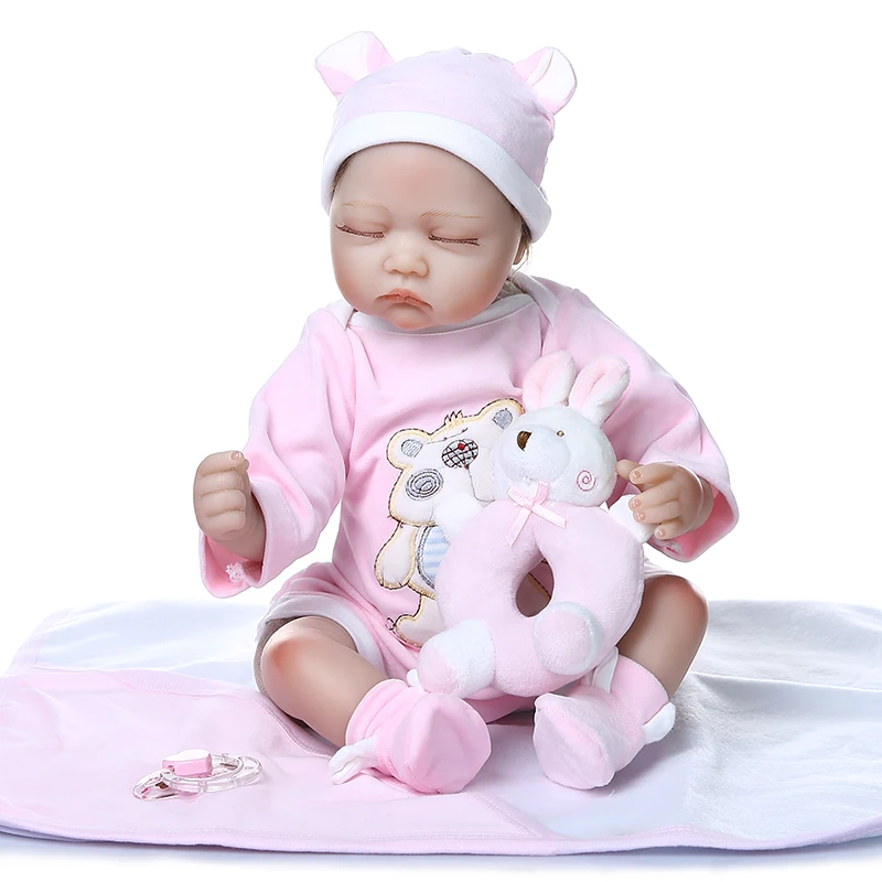 Кукла NPK 40 см bebe reborn премиальная кукла реалистичные Маленькие близнецы