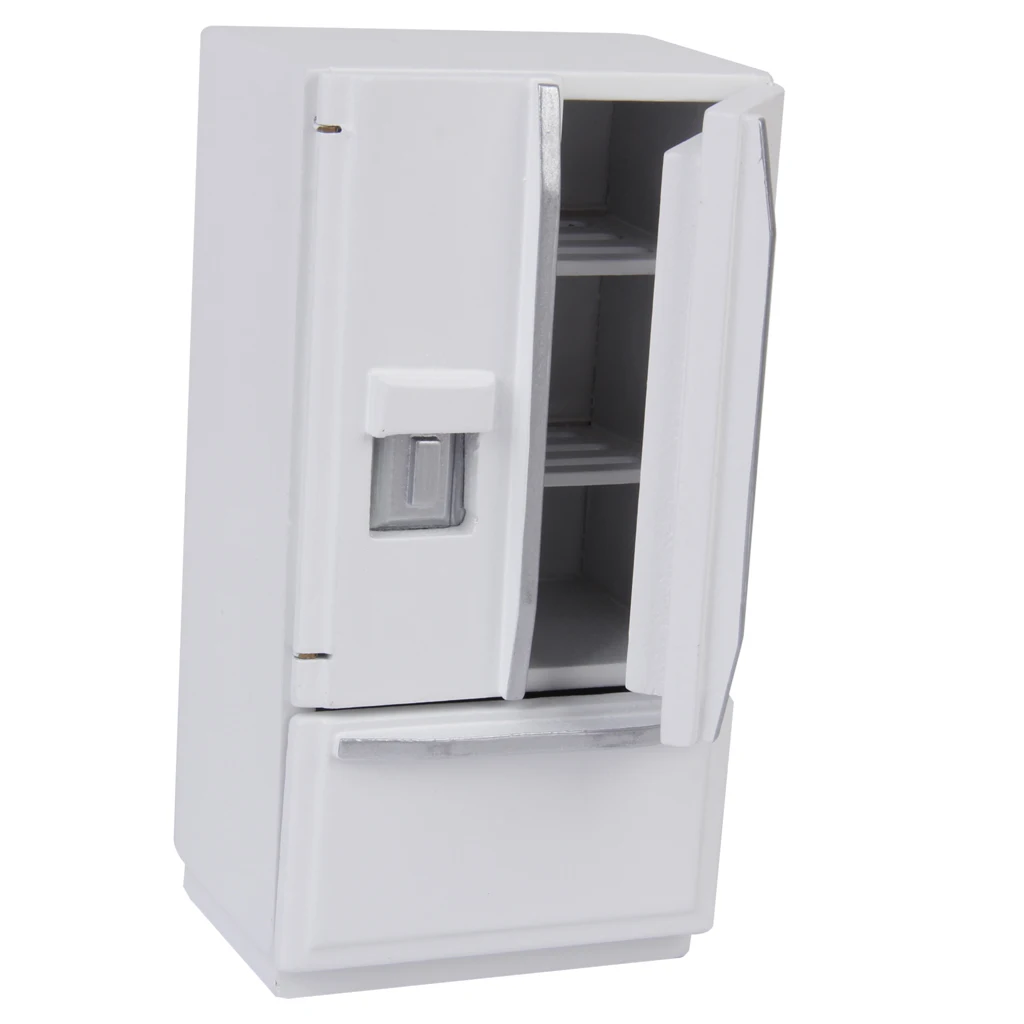 1/12 Dollhouse Miniature Furniture Fridge Refrigerator | Игрушечная мебель