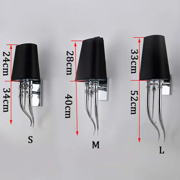 Креативный светодиодный настенный светильник для гостиниц современные железные