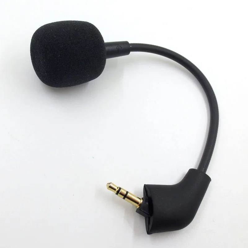 

Replacement Mic 3.5mm Game Microphone Boom for HyperX Cloud 2 II HyperX Cloud Sliver Headphones