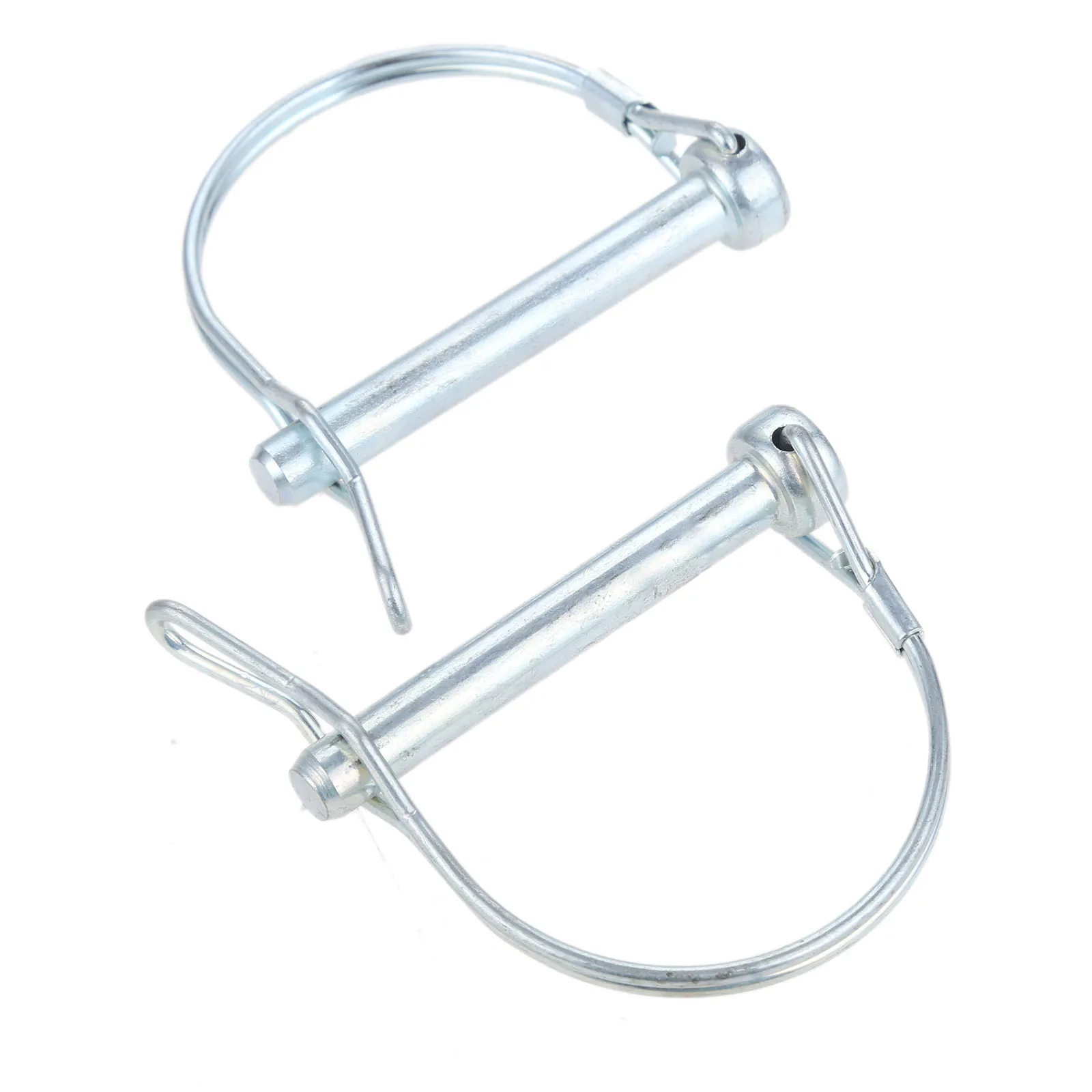 

2 шт. M8 * 60 мм быстросъемный зажим соединитель для прицепа грузовика булавка безопасности для велосипеда коляски груза лодки зажим-крючок D-о...