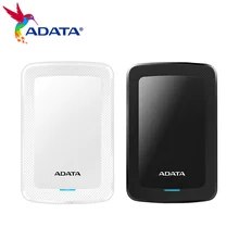 ADATA Original HV300 2.5 inch EXternal HDD 1TB High Speed White Black Color Hard Drive Disk For Desktop Laptop