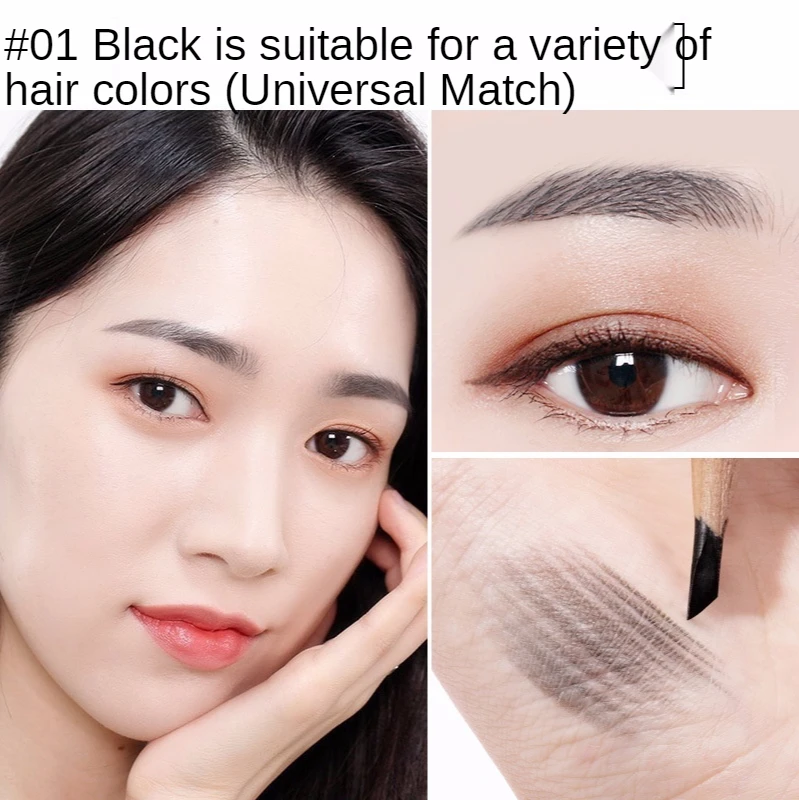 

Hardcore blade eyebrow pen waterproof, sweat proof and colorless natural wild eyebrow makeup machete eyebrow pen