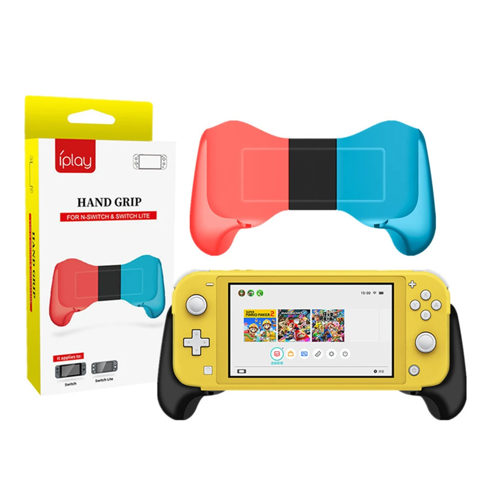 

Portable Stretch Ergonomic Design Portable Joypad Hand Grip+Gamepad Stand Holder for Nintend Switch NS-Switch Lite Game Console