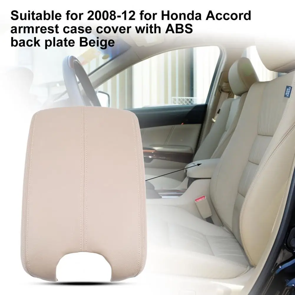

Lightweight Useful Protective Car Armrest Cover Cream Coloured Car Armrest Cover Easy Installation