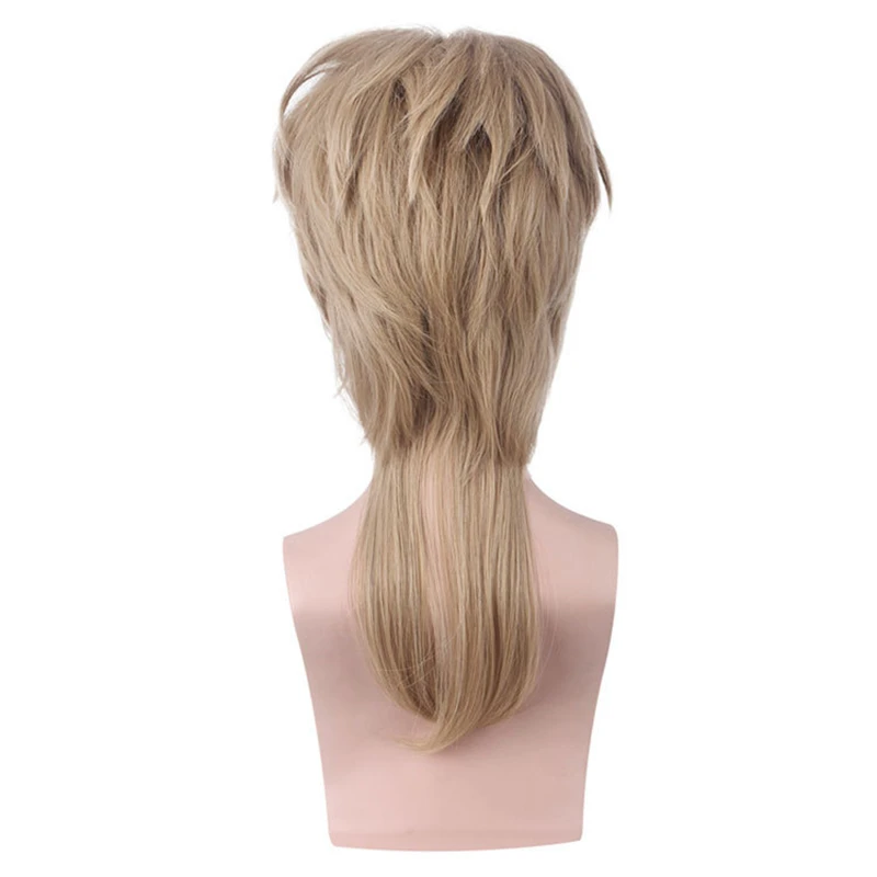 Cos подарок аниме приключения Джоджо Дио Брандо короткий парик Косплэй роль