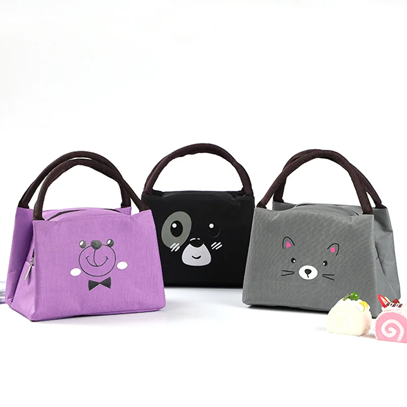 Функциональная сумка холодильник с узором ланч бокс портативный изолированный