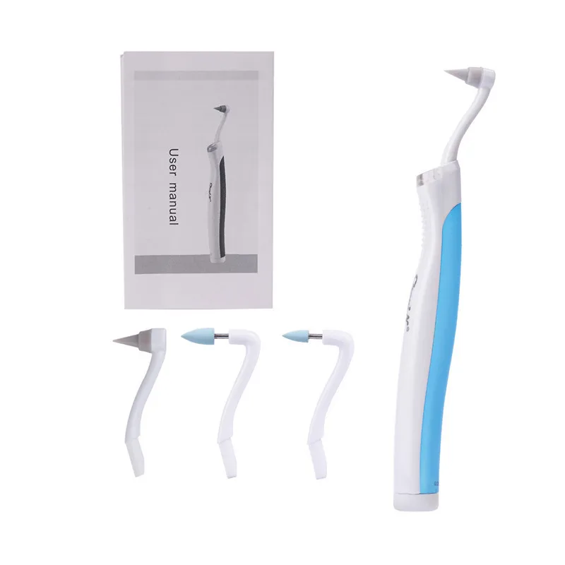 

Multifunction Portable Sonic Vibration LED Dental Tool Kit Tooth Stain Eraser Plaque Remover Oral Hygiene Care Tools With 4 Head