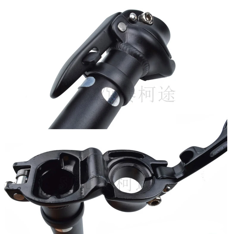 

MEIJUN 28.6mm 412 Folding Bike Stem Head Tube Double Nail / Quick Release folding vertical tube fitting