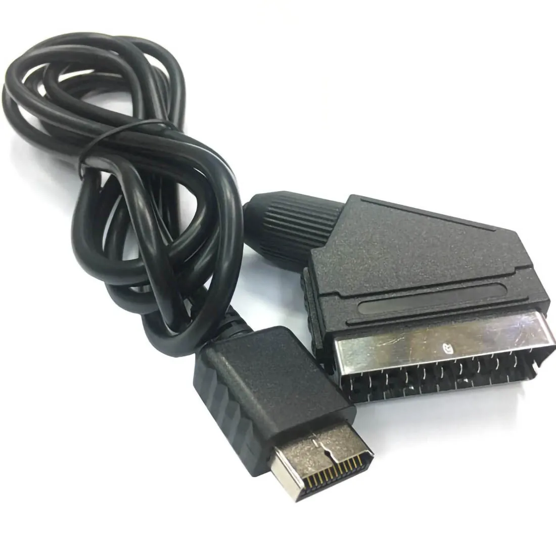 Кабель SCART 1 8 м ТВ AV свинцовый настоящий RGB сменный кабель Scart для игр