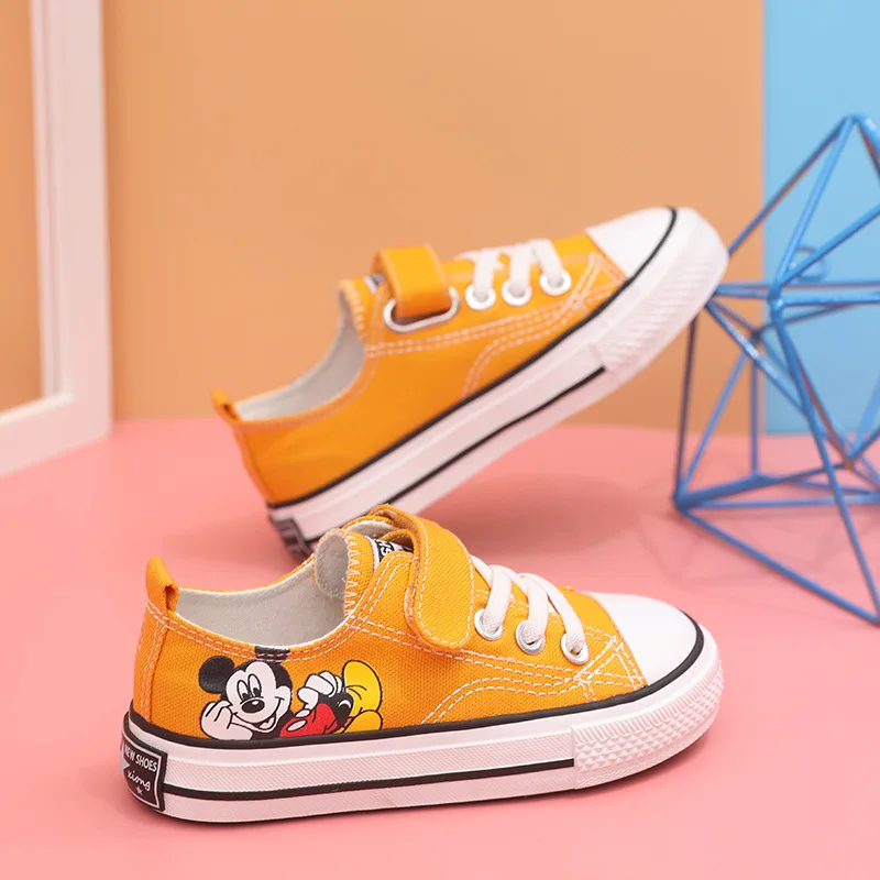 Disney с Микки из мультфильма Весенняя Новинка для мальчиков и девочек тапочки на