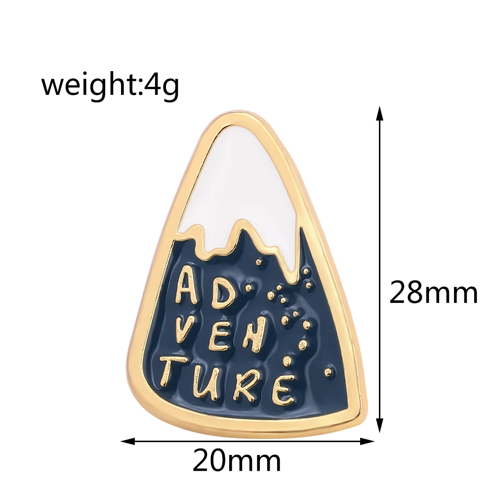 Мультяшная эмалированная булавка четыре стиля значок для рубашки единорог буквы