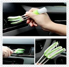 Щетка для чистки автомобиля 2 в 1, зеленая, щётка для вентиляционных штор, для Volkswagen VW Passat B8, ограниченная серия, вариант VIII