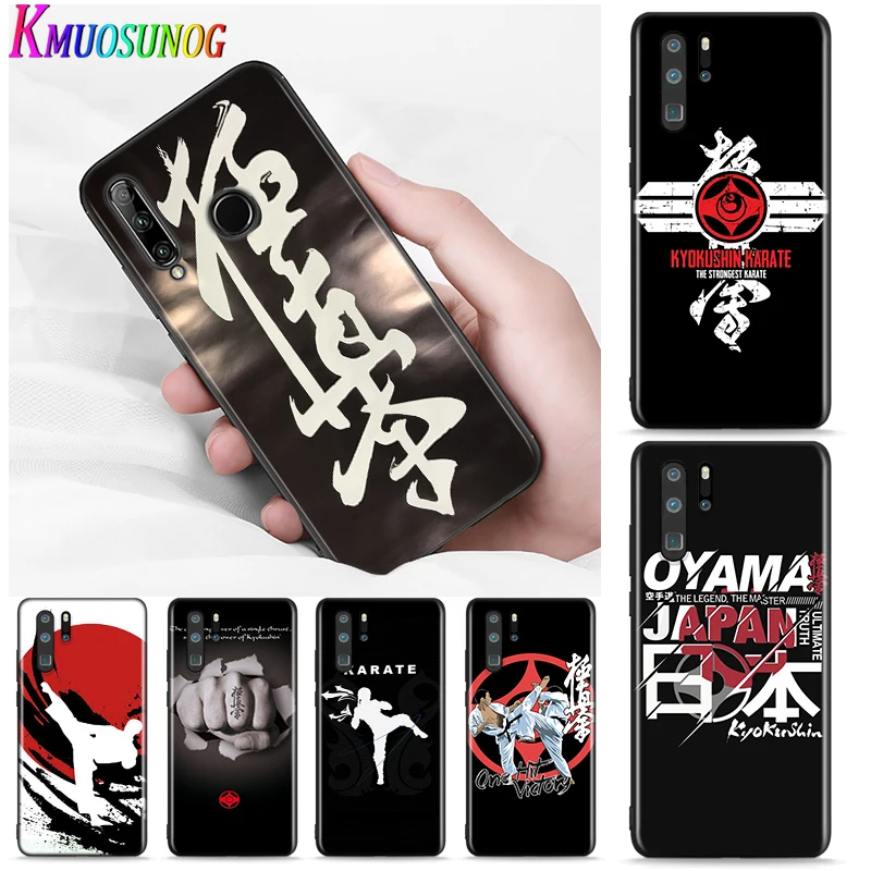 

Silicone Cover Oyama Kyokushin Karate for Huawei P Smart S Nova 7i 6S 5T 5i 5 Pro 4 4E 3 3i 3E 2 2i P40 Lite 5G P10 Phone Case