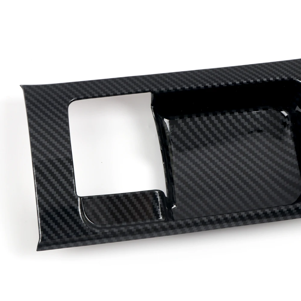 

Fit for Toyota Tundra XK50 2014-2021 Car Auto Accessories Interior Decoration ABS Carbon Door Cup Bowl Protector Cover Trim 4pcs