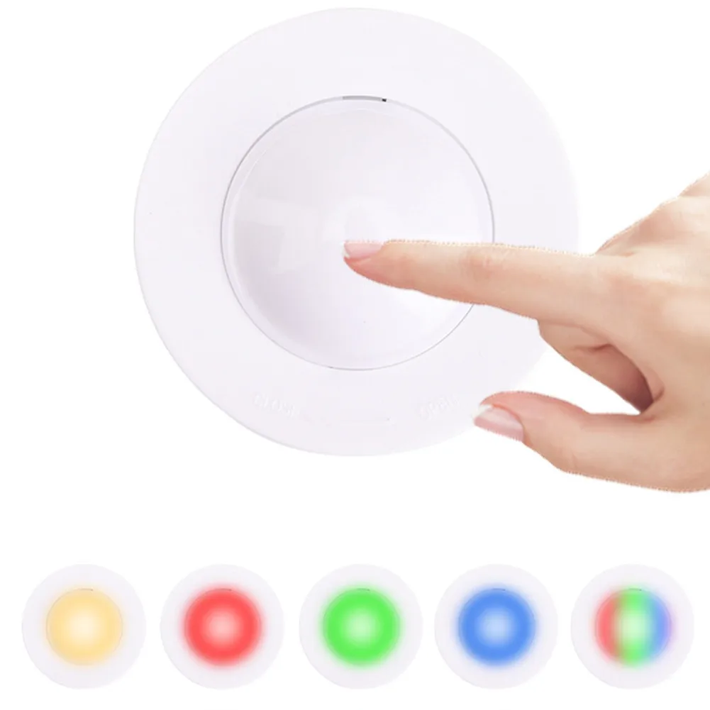 

4 шт., RGB-подсветка для шкафа, 12 цветов