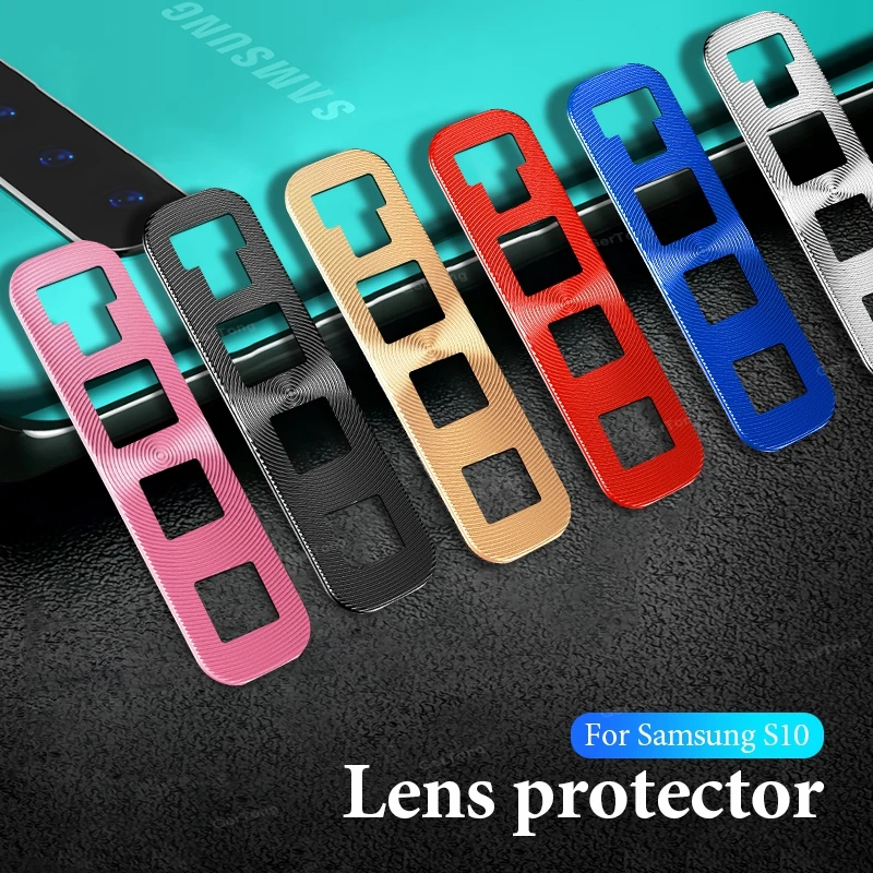 Camera Lens Protector Cover For Samsung Galaxy S20 Ultra S10 Plus S10e Ring Plating Aluminum Camera Case For Samsung S 10 S20