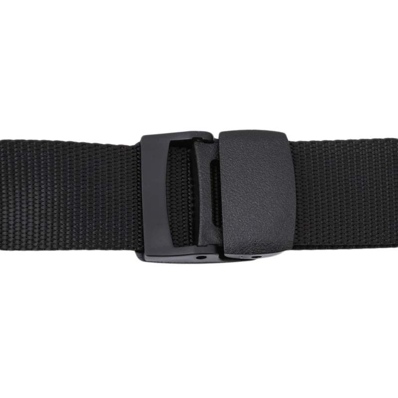 2021 New Arrival Sale Outdoor Army Tactical Belt Military Nylon Belts Men's Waist Strap With Buckle Rappelling Black Color images - 6
