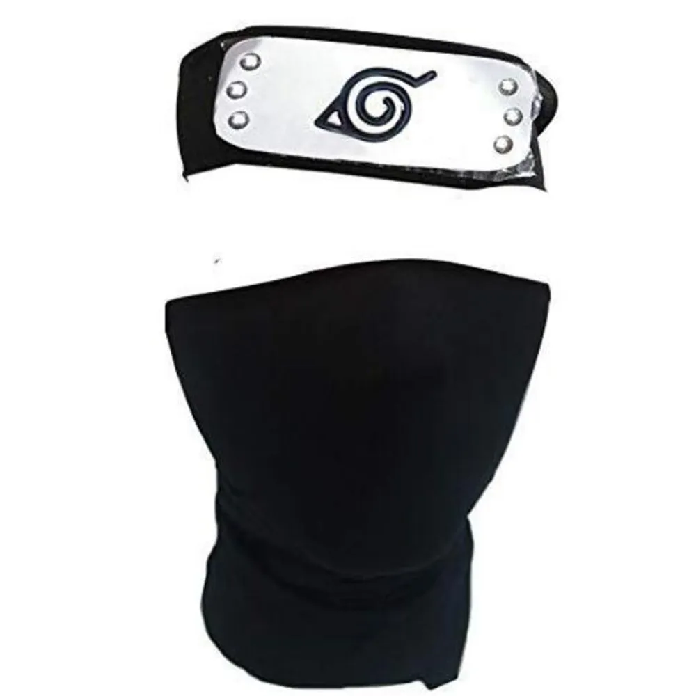 Аниме Hapyto Hatake Kakashi повязка на голову маска для лица перчатки оружие комплект