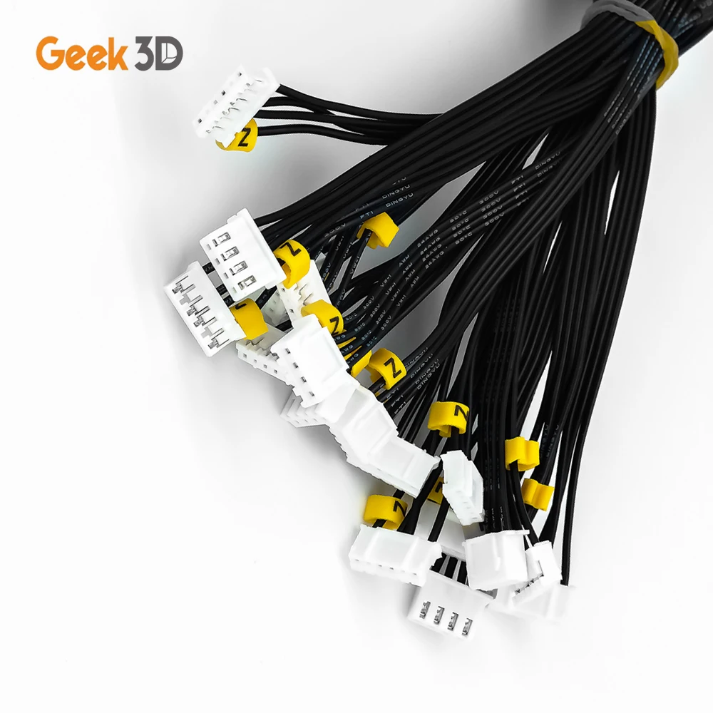 Кабели Ender 3 1 5 м шаговый двигатель двойная линия шнура для оси Z детской модели