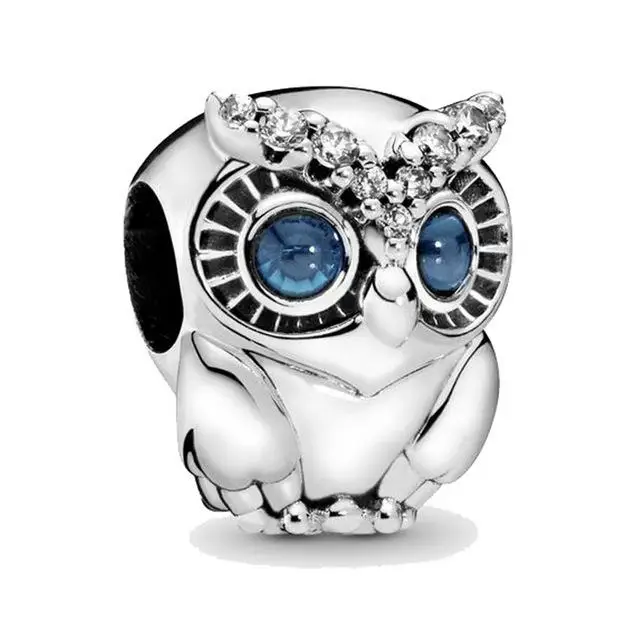 Новинка осени, подвеска с бусинами, 925 пробы, серебро, подходит к оригиналу Pandora, браслет, ожерелье, для женщин, сделай сам, ювелирные изделия, подарки - Цвет: 10