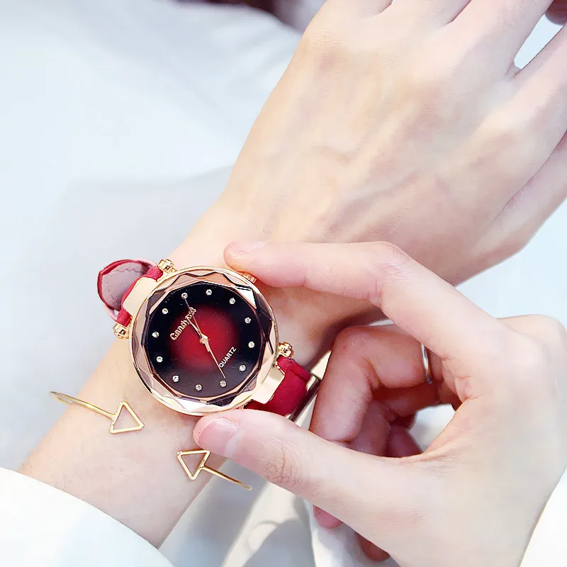 Женские часы 2019 простые Ретро стиль натуральная кожа спортивные кварцевые